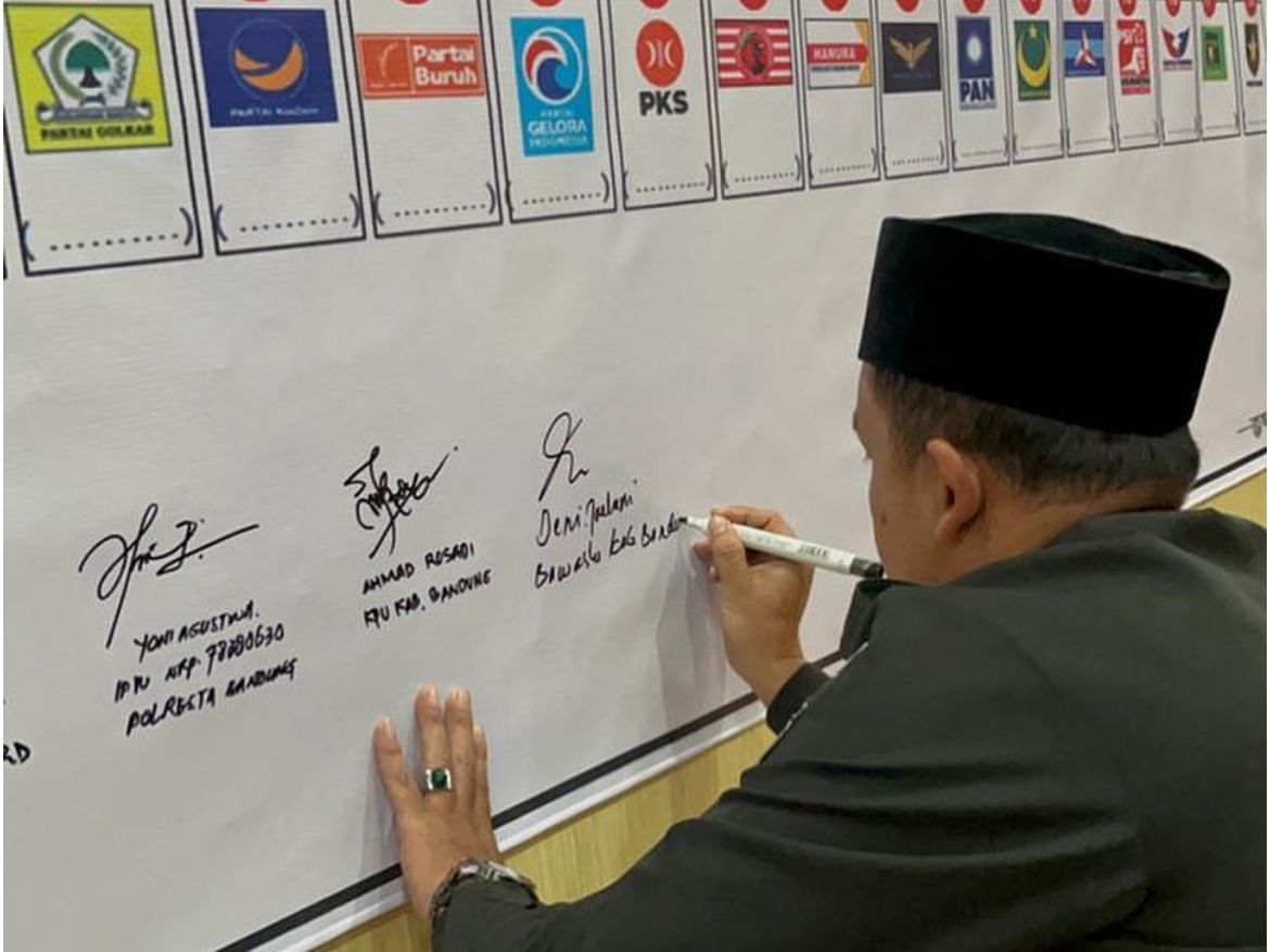 DEKLARASI PEMILU DAMAI