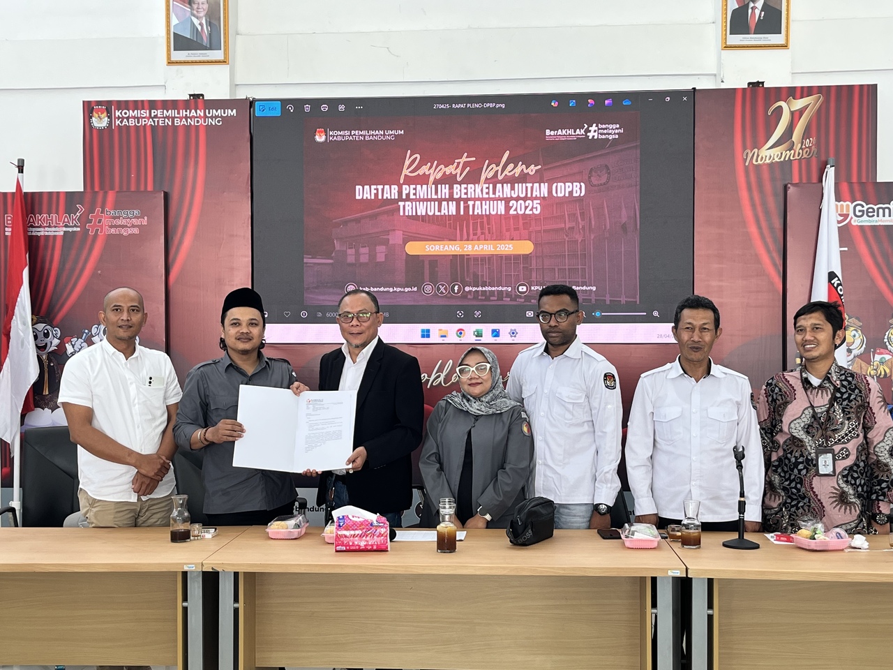 Bawaslu Kabupaten Bandung Temukan Data Pemilih TMS dan 21 Pemilih Baru Dalam Daftar Pemilih