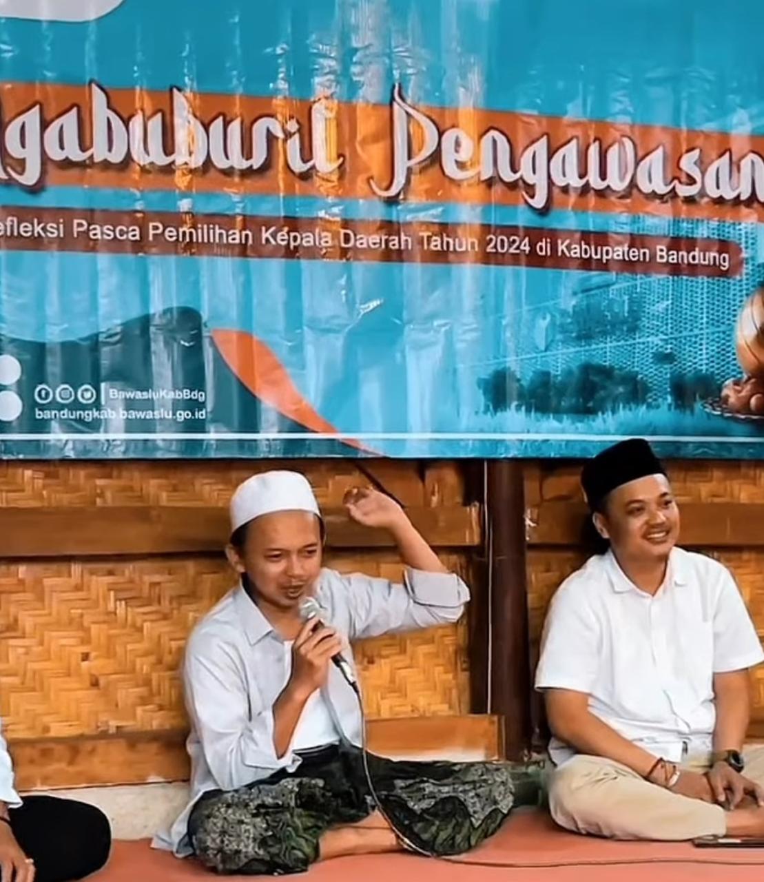 Bawaslu Kabupaten Bandung gelar Ngabuburit Pengawasan bersama Majelis Haromaen