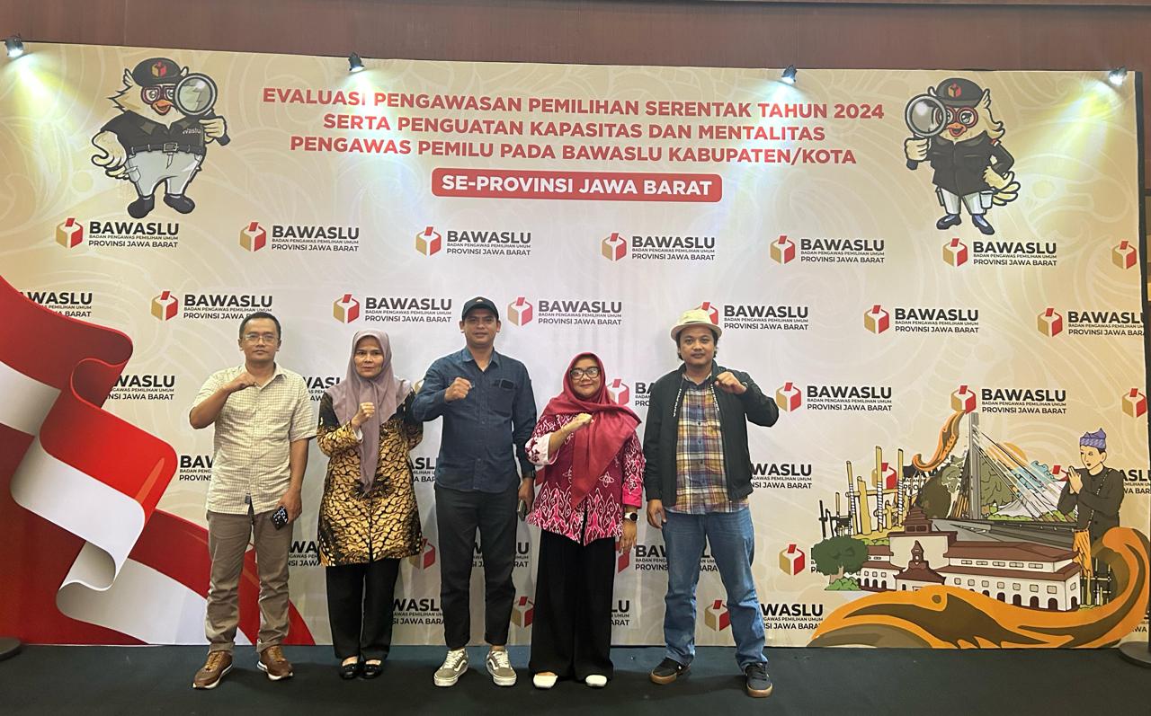 Bawaslu Provinsi Jawa Barat gelar Rapat Evaluasi terkait Penguatan Kapasitas dan Mentalitas Pengawas Pemilu pada Bawaslu Kabupaten/Kota se-Jawa Barat