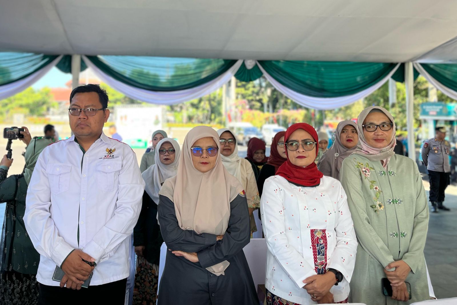 Bawaslu Hadiri Upacara Peringatan Hari Pendidikan Nasional, Hari Otonomi Daerah dan Hari Buruh Internasional