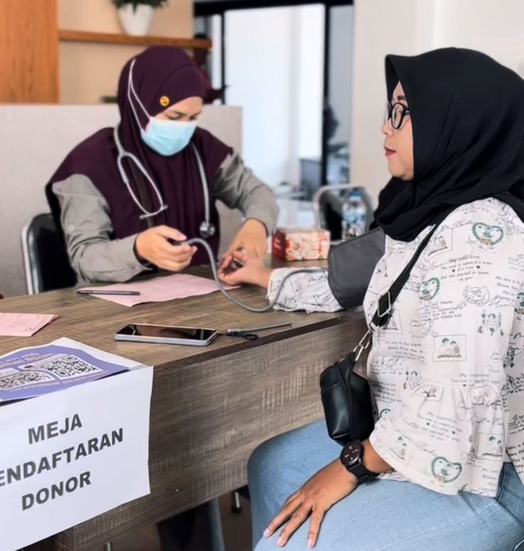 Bawaslu Kabupaten Bandung Gelar Donor Darah Bersama PMI dalam Rangka HUT ke-7 Bawaslu Kabupaten/Kota