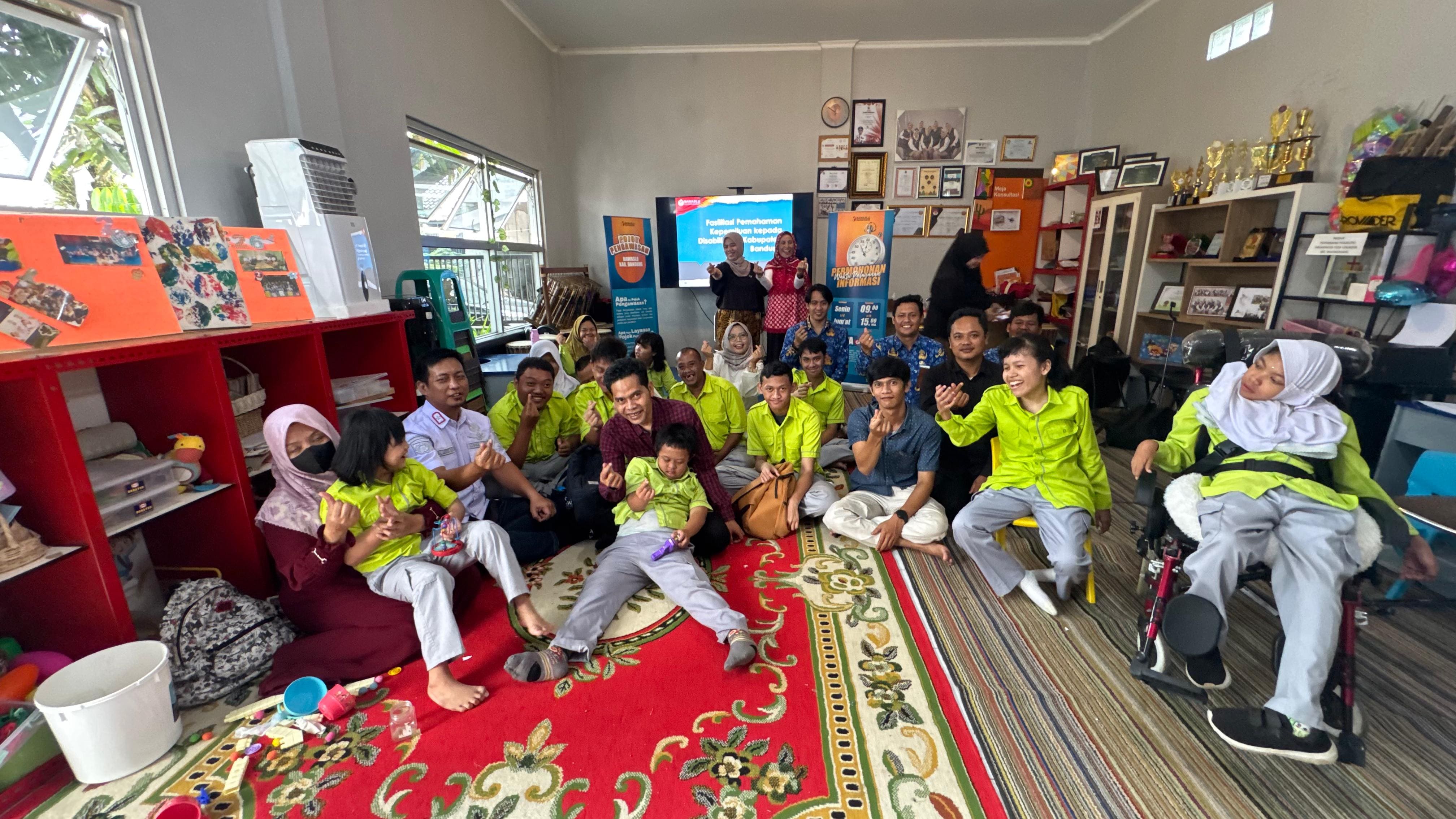 Bawaslu Kabupaten Bandung Gelar Fasilitasi Penguatan Pemahaman Kepemiluan kepada Disabilitas Yayasan Bintang Grahita Indonesia (Dreamwork) 