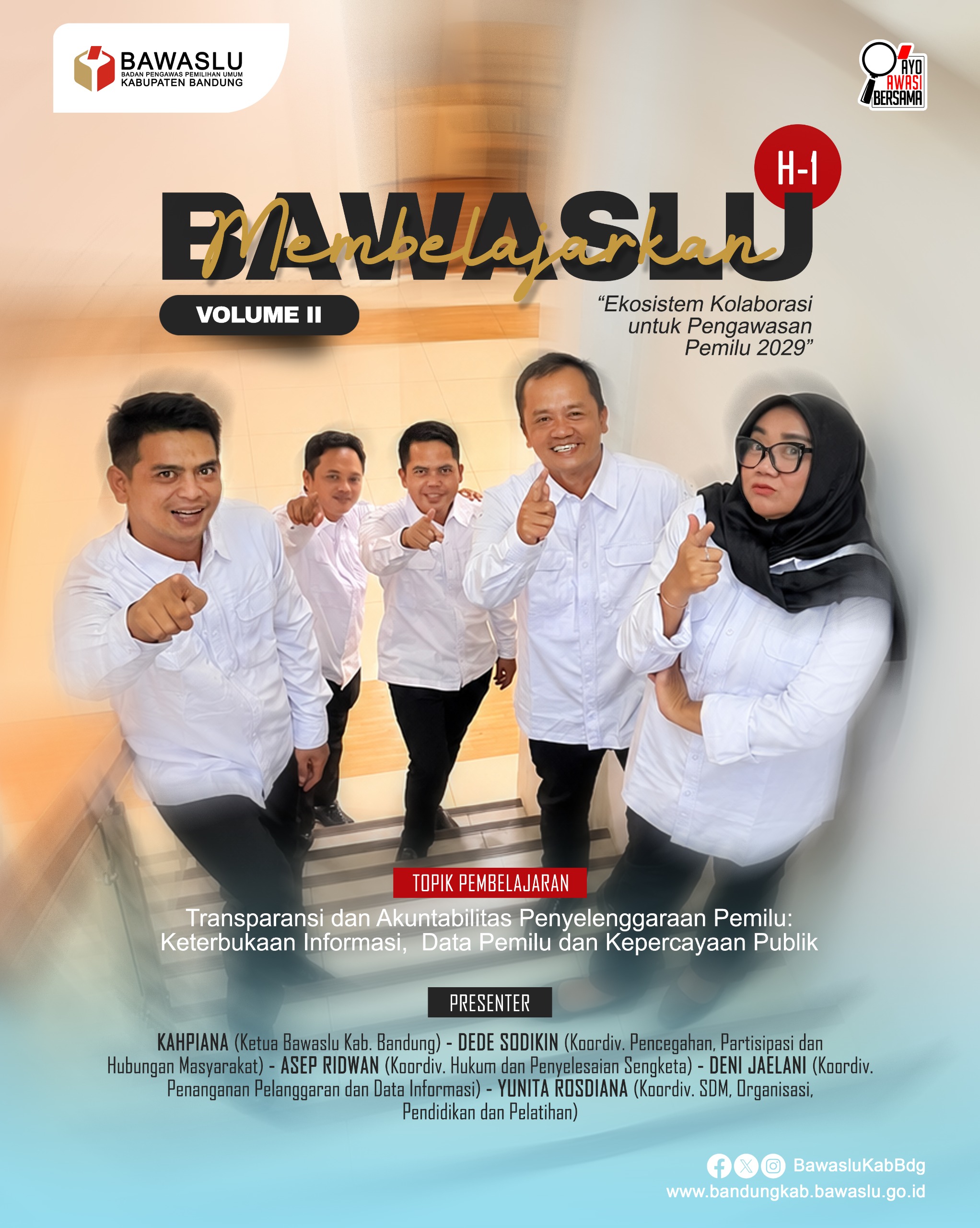 Bawaslu Kabupaten Bandung Dorong Transparansi dan Akuntabilitas Pemilu melalui Bawaslu Membelajarkan