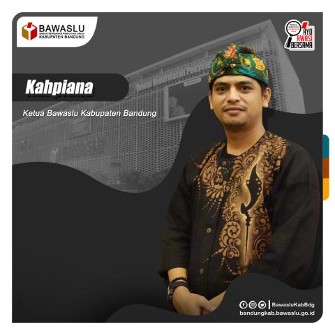 Ketua Bawaslu Kabupaten Bandung