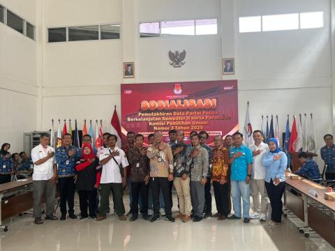 Bawaslu Kabupaten Bandung Ingatkan Parpol Segera Lakukan Pemutakhiran Data Semester II di SIPOL
