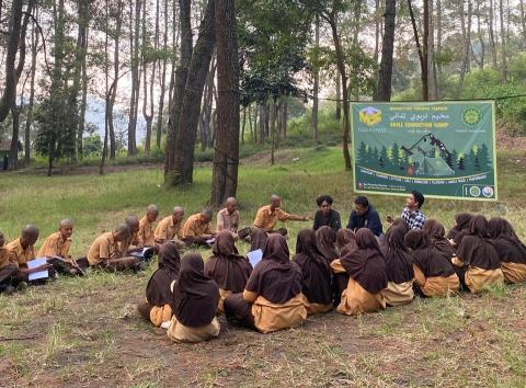 Ketua Bawaslu Kabupaten Bandung Bekali Santri PPI 99 Rancabango tentang Nasionalisme dan Nilai Keislaman