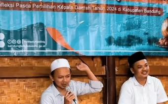 Bawaslu Kabupaten Bandung gelar Ngabuburit Pengawasan bersama Majelis Haromaen