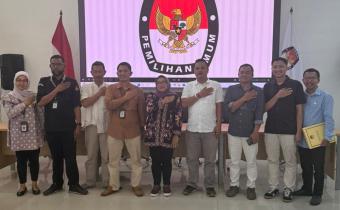 koordinasi bersama KPU Kabupaten Bandung 