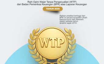 Bawaslu Kembali Raih Opini Wajar Tanpa Pengecualian dari BPK, Pertahankan Prestasi Selama 11 Tahun Berturut-turut